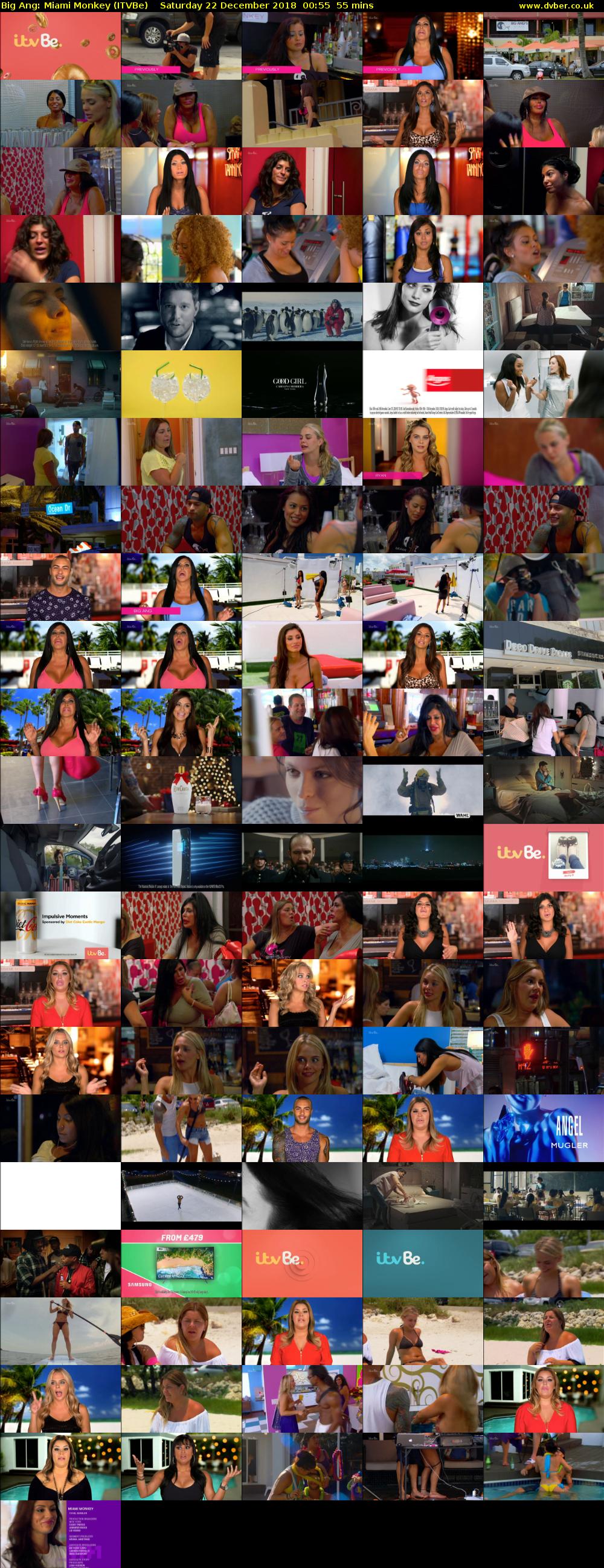Big Ang: Miami Monkey (ITVBe) Saturday 22 December 2018 00:55 - 01:50