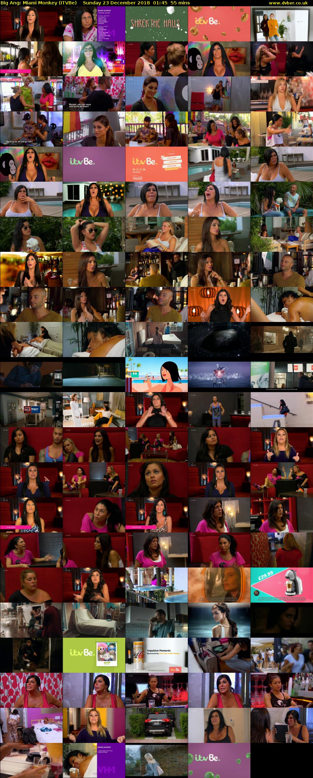 Big Ang: Miami Monkey (ITVBe) Sunday 23 December 2018 01:45 - 02:40