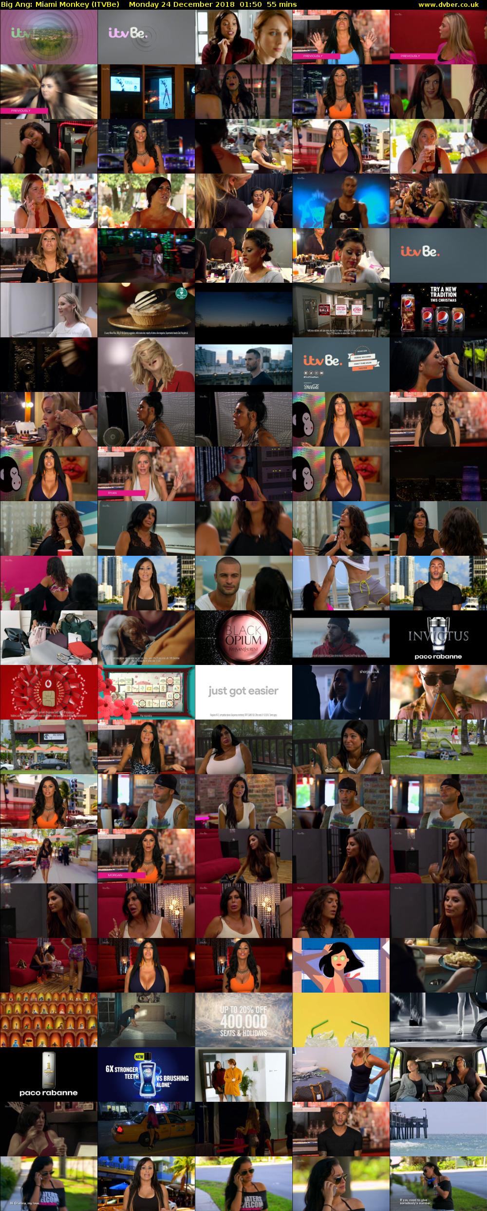 Big Ang: Miami Monkey (ITVBe) Monday 24 December 2018 01:50 - 02:45