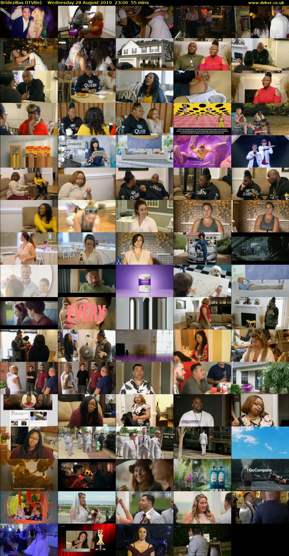 Bridezillas (ITVBe) Wednesday 28 August 2019 23:00 - 23:55