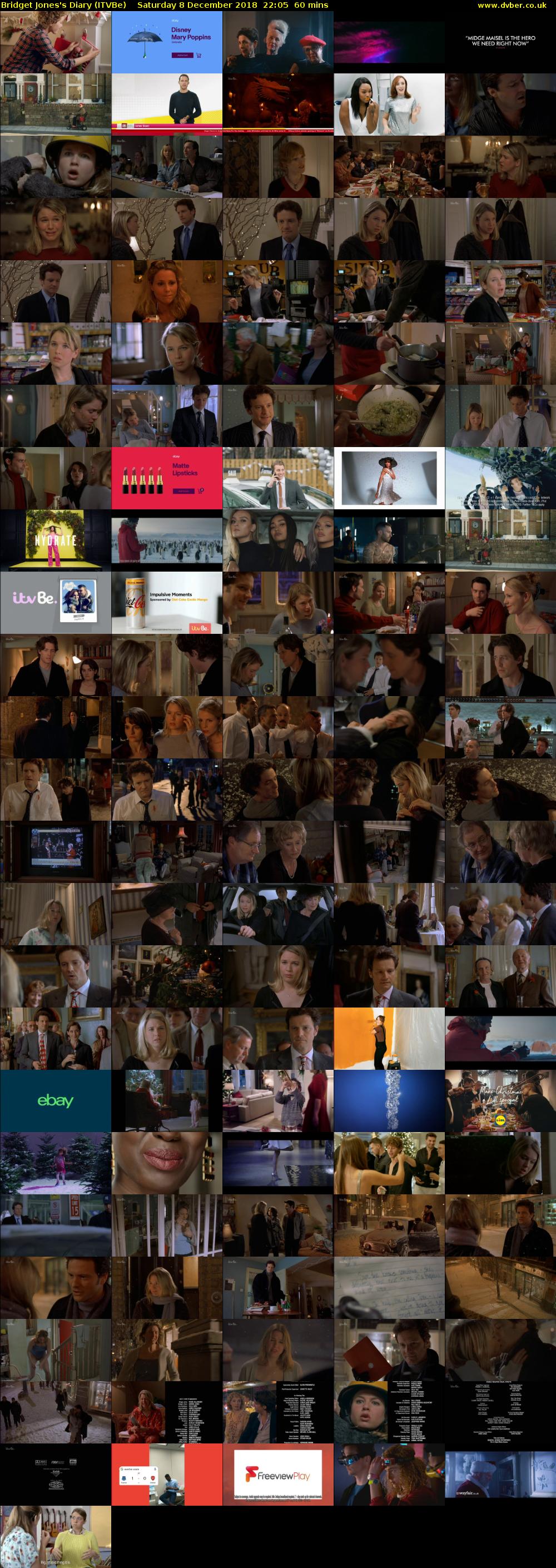 Bridget Jones's Diary (ITVBe) Saturday 8 December 2018 22:05 - 23:05