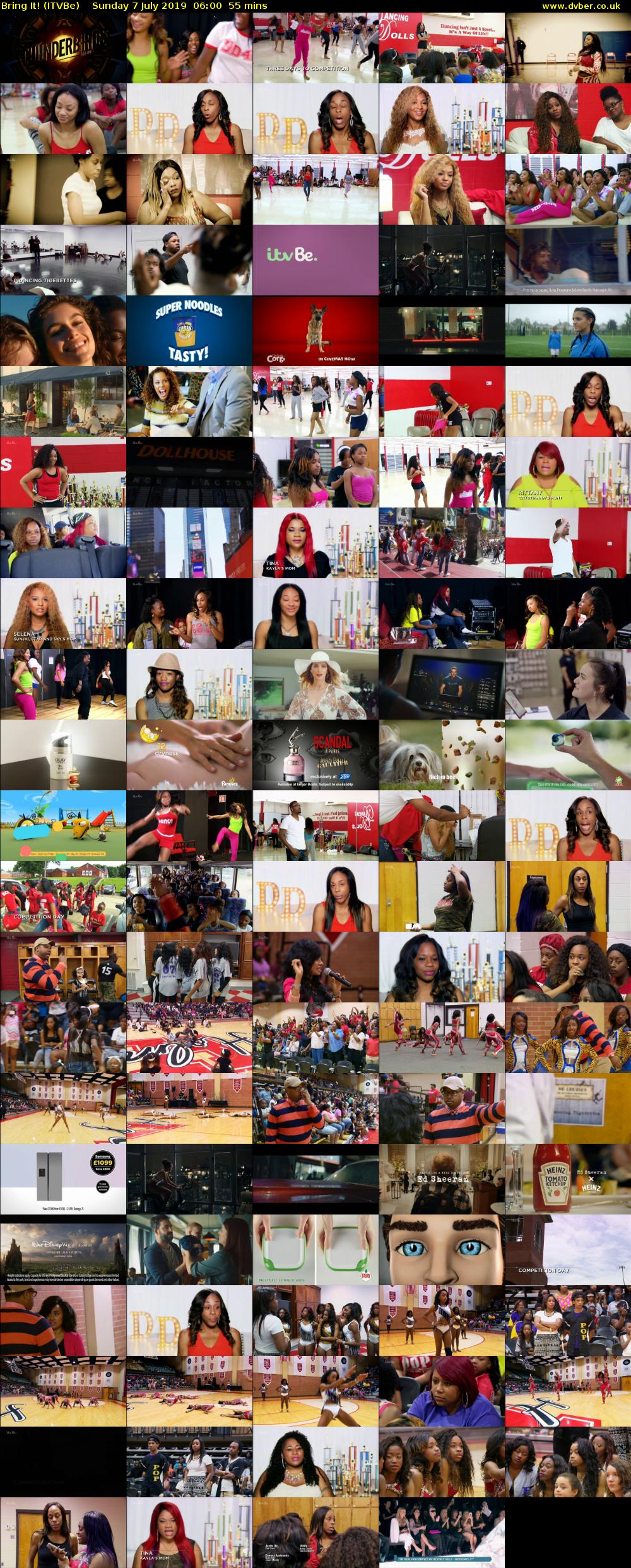 Bring It! (ITVBe) Sunday 7 July 2019 06:00 - 06:55
