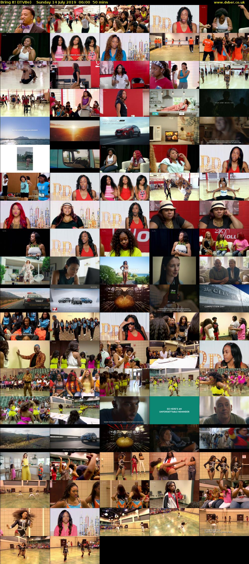 Bring It! (ITVBe) Sunday 14 July 2019 06:00 - 06:50