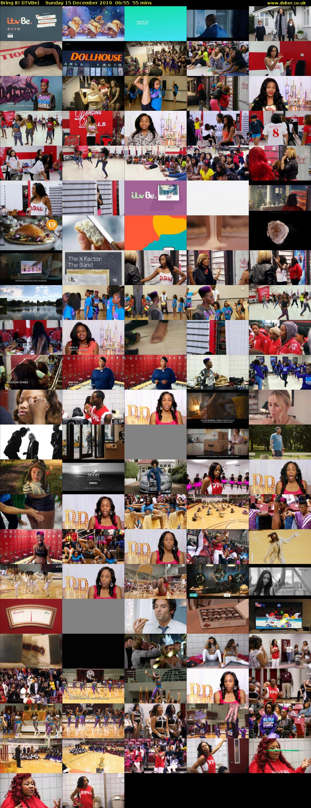 Bring It! (ITVBe) Sunday 15 December 2019 06:55 - 07:50