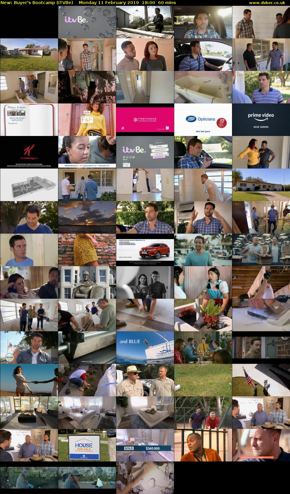 Buyer's Bootcamp (ITVBe) Monday 11 February 2019 18:00 - 19:00