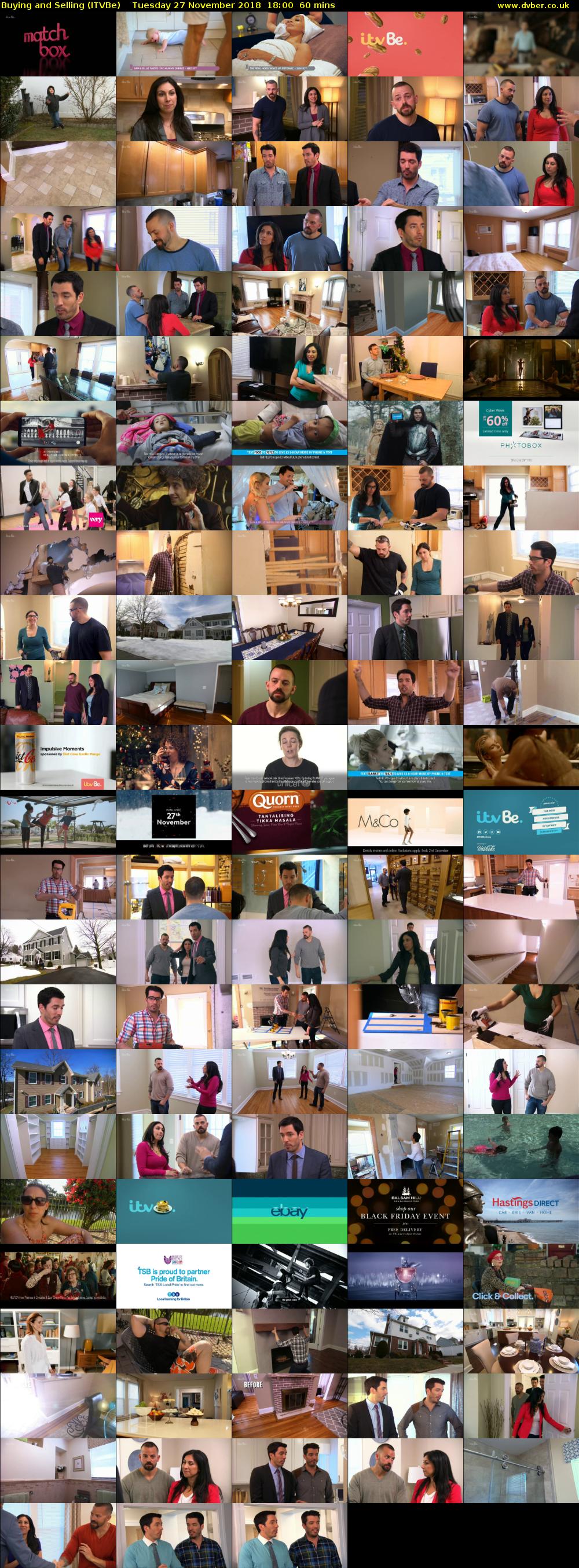 Buying and Selling (ITVBe) Tuesday 27 November 2018 18:00 - 19:00