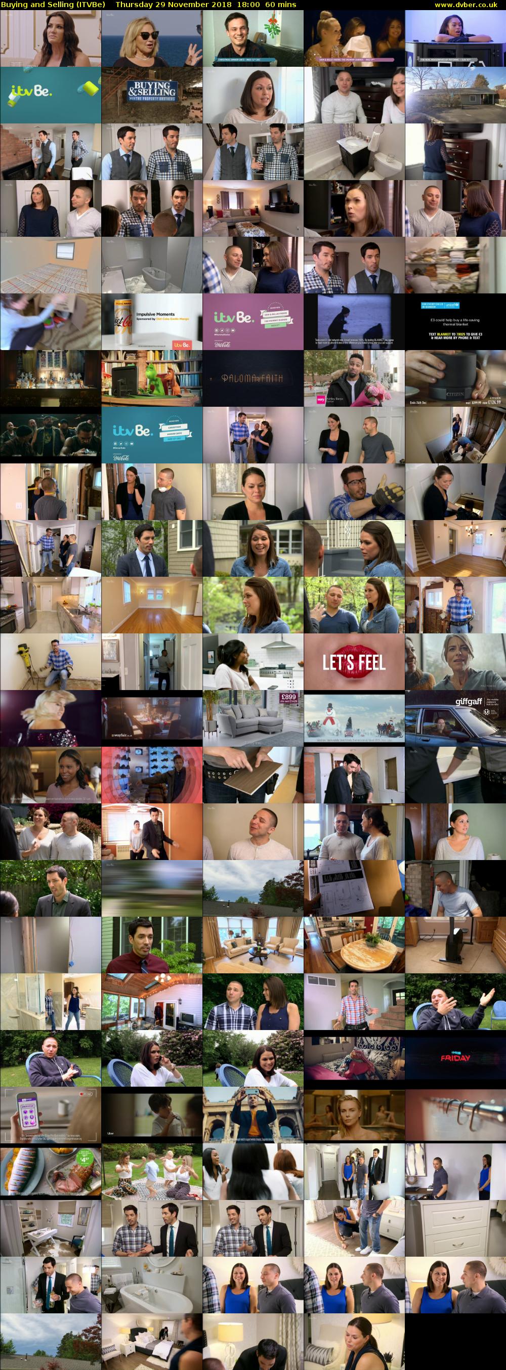 Buying and Selling (ITVBe) Thursday 29 November 2018 18:00 - 19:00