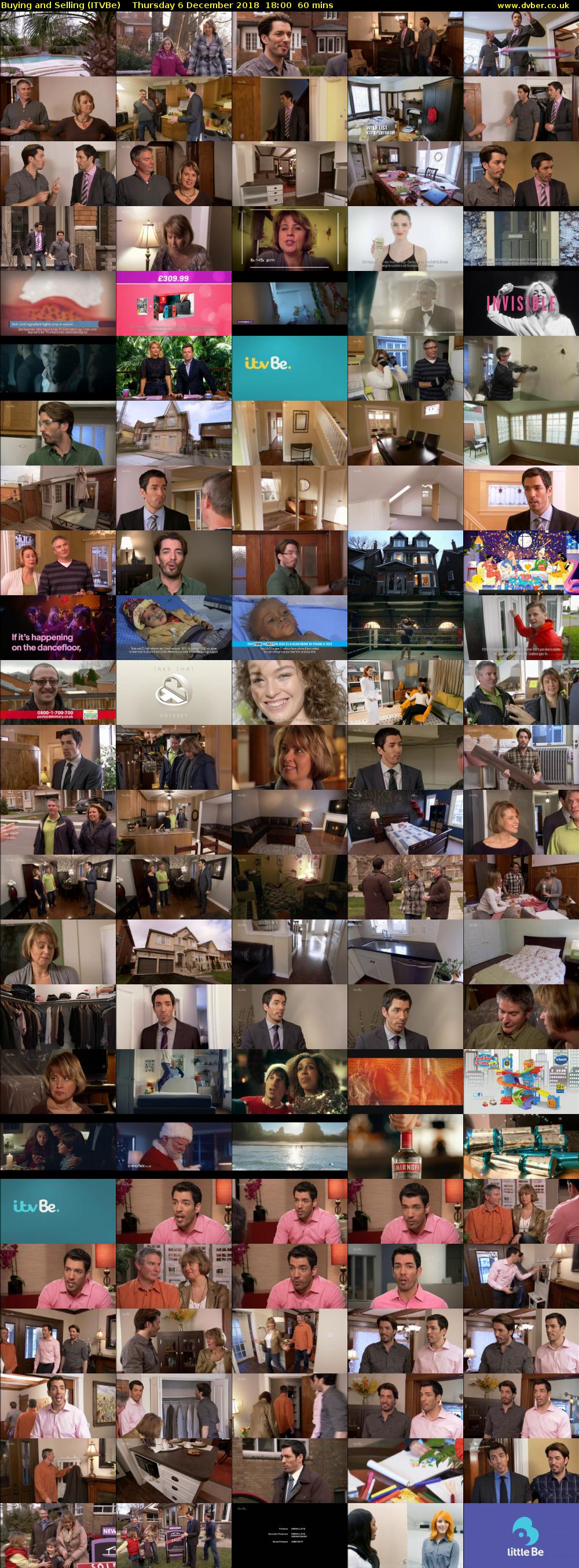 Buying and Selling (ITVBe) Thursday 6 December 2018 18:00 - 19:00