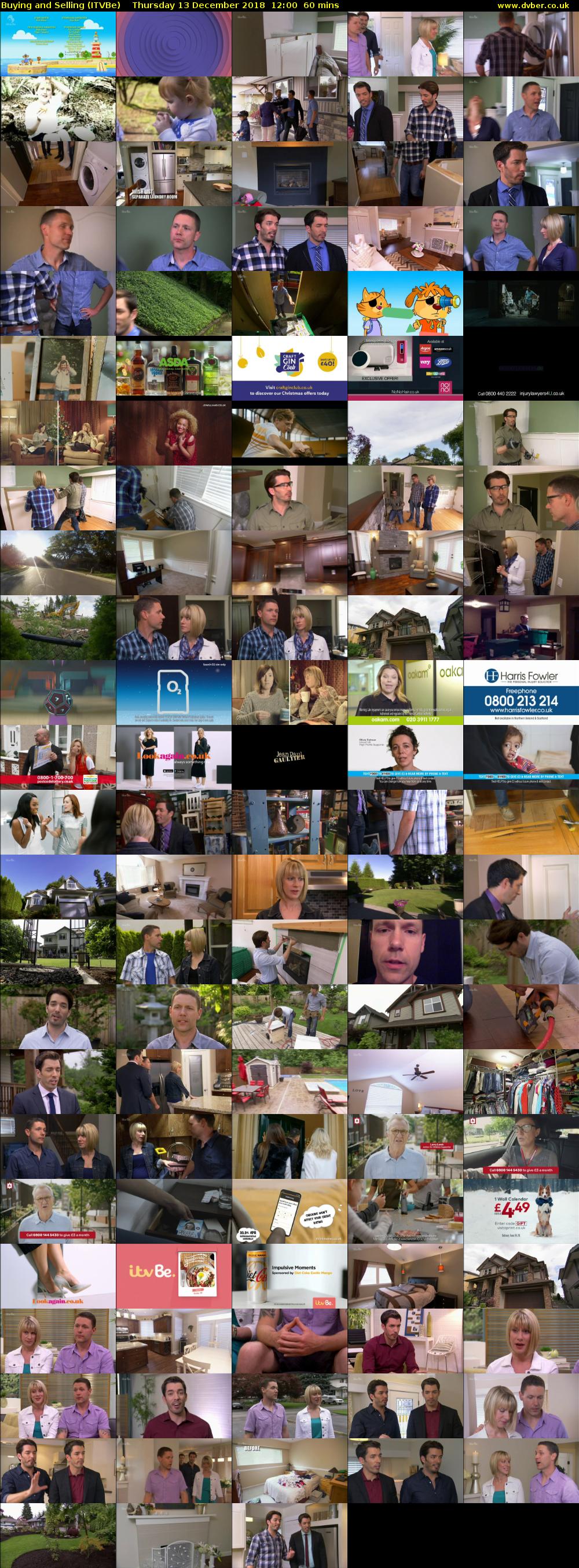 Buying and Selling (ITVBe) Thursday 13 December 2018 12:00 - 13:00