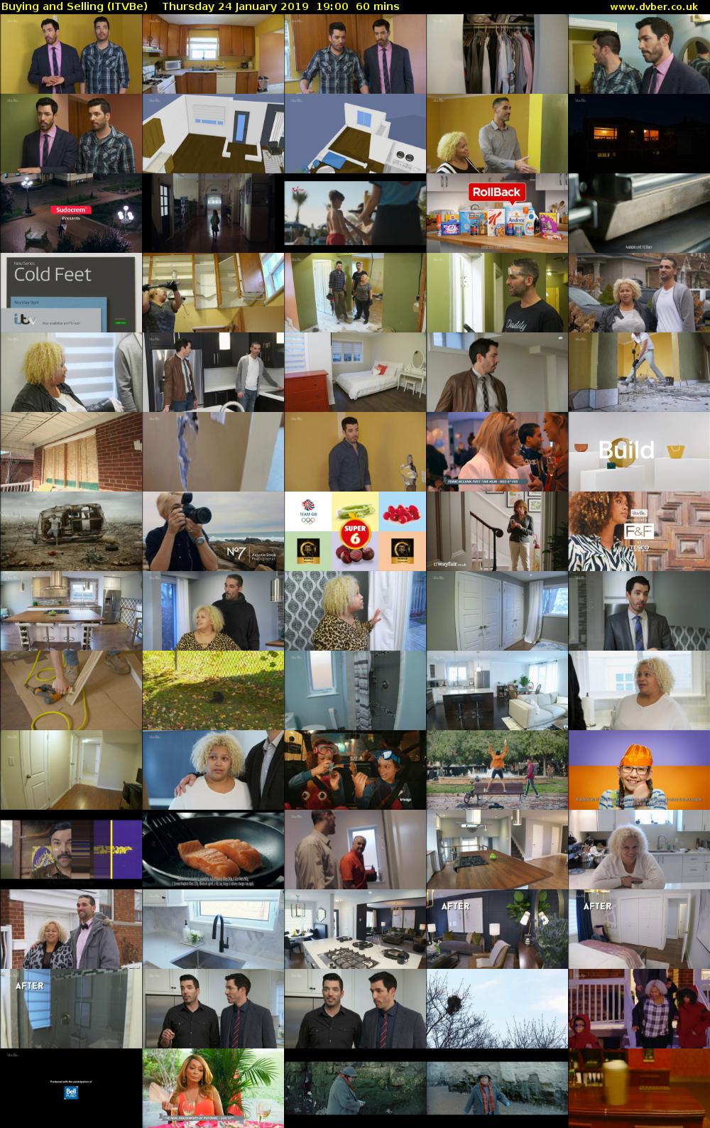 Buying and Selling (ITVBe) Thursday 24 January 2019 19:00 - 20:00