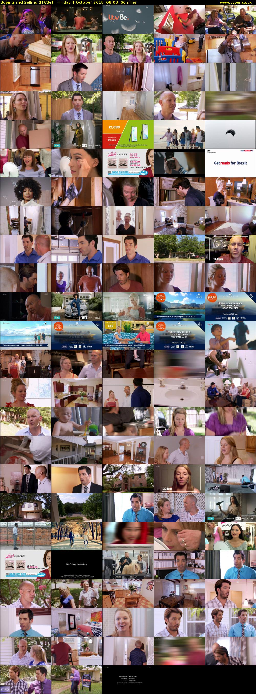 Buying and Selling (ITVBe) Friday 4 October 2019 08:00 - 09:00
