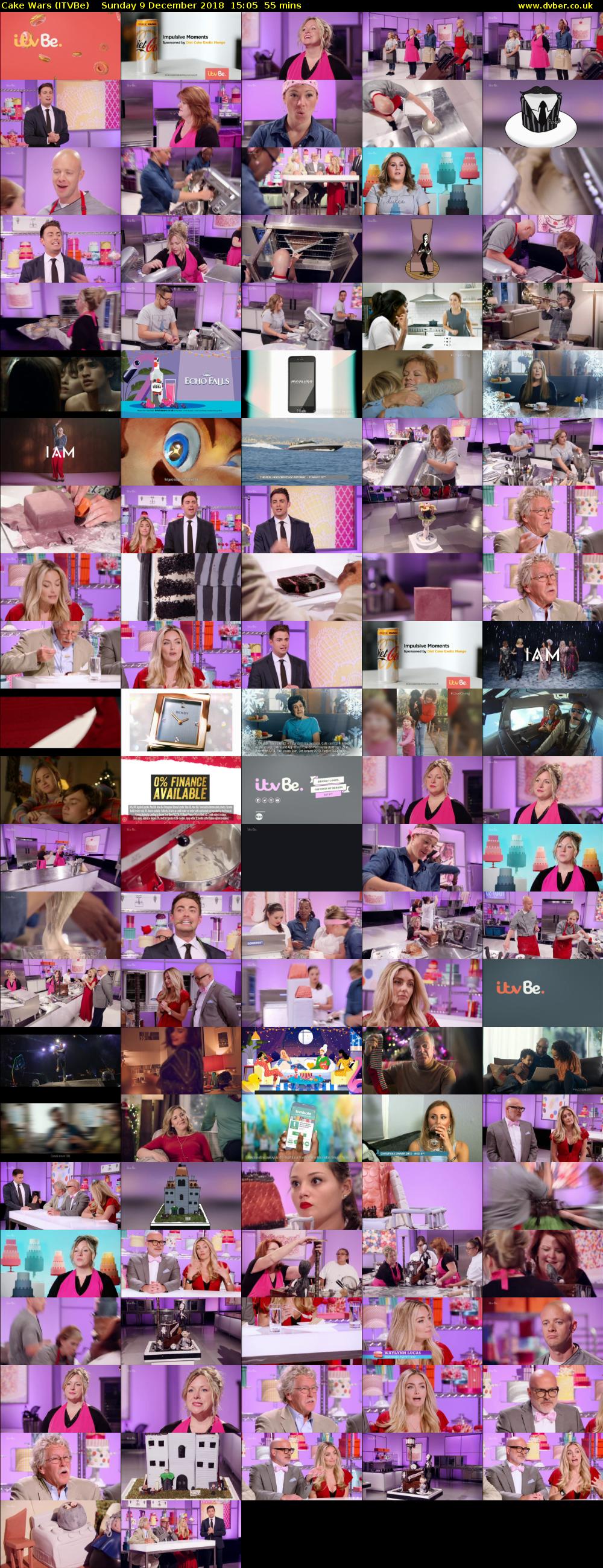 Cake Wars (ITVBe) Sunday 9 December 2018 15:05 - 16:00