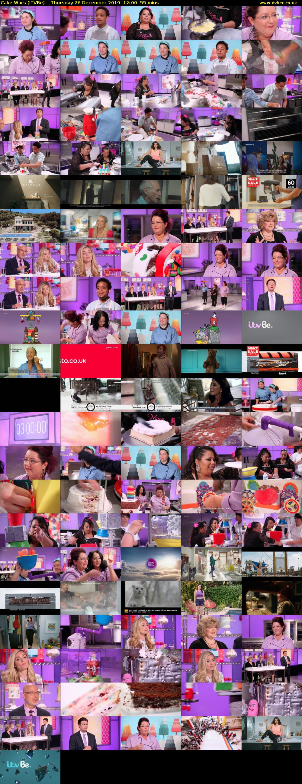 Cake Wars (ITVBe) Thursday 26 December 2019 12:00 - 12:55