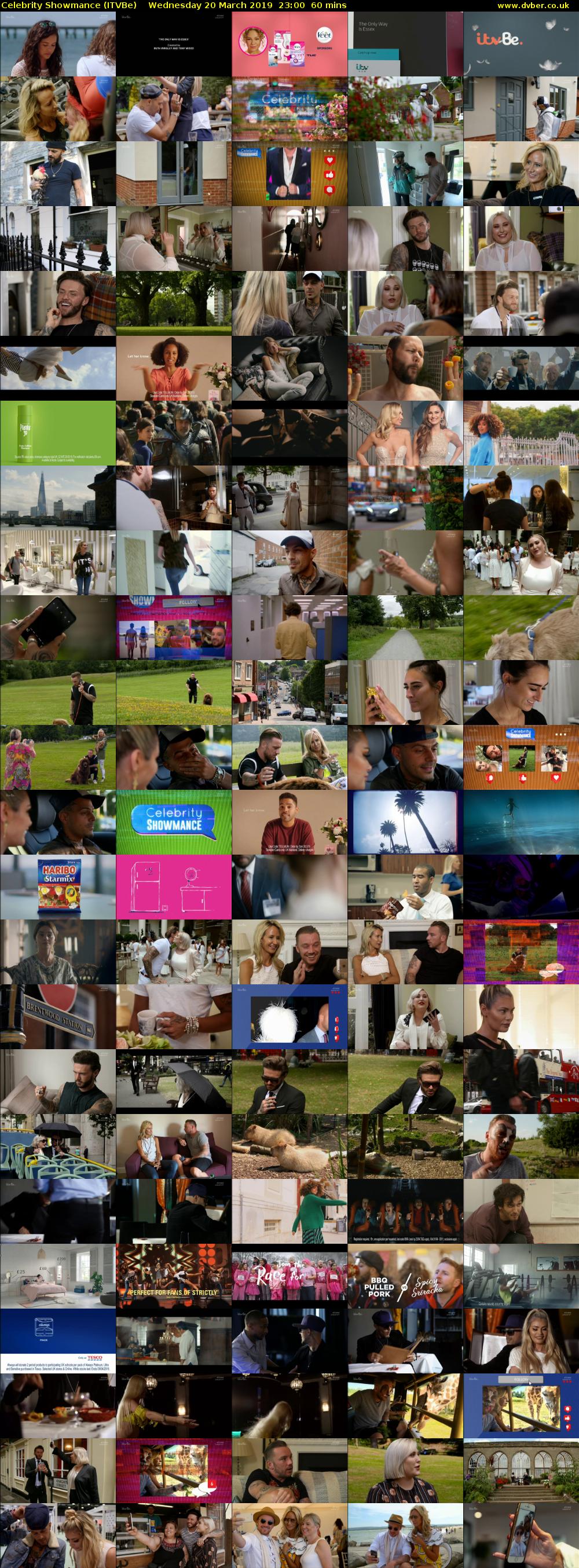 Celebrity Showmance (ITVBe) Wednesday 20 March 2019 23:00 - 00:00