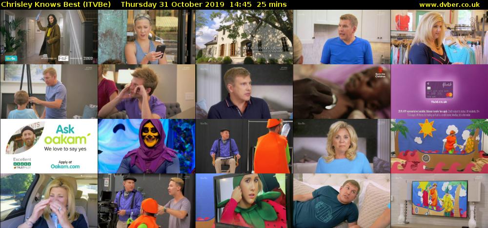 Chrisley Knows Best (ITVBe) Thursday 31 October 2019 14:45 - 15:10