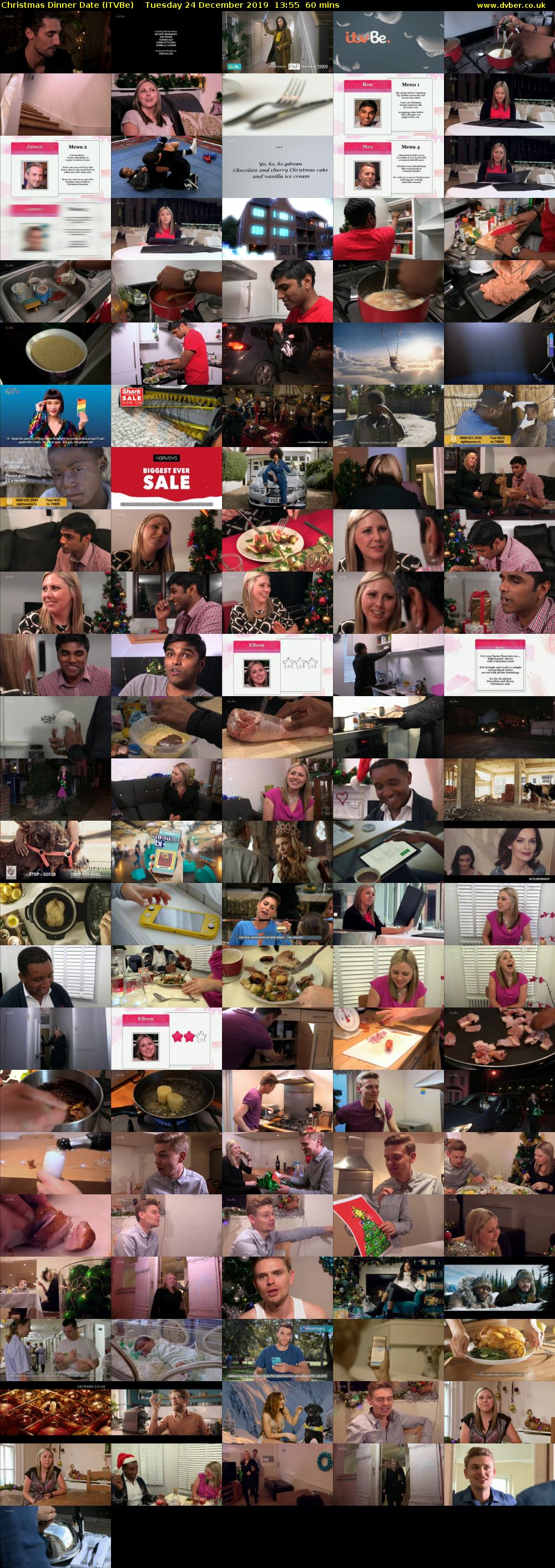 Christmas Dinner Date (ITVBe) Tuesday 24 December 2019 13:55 - 14:55
