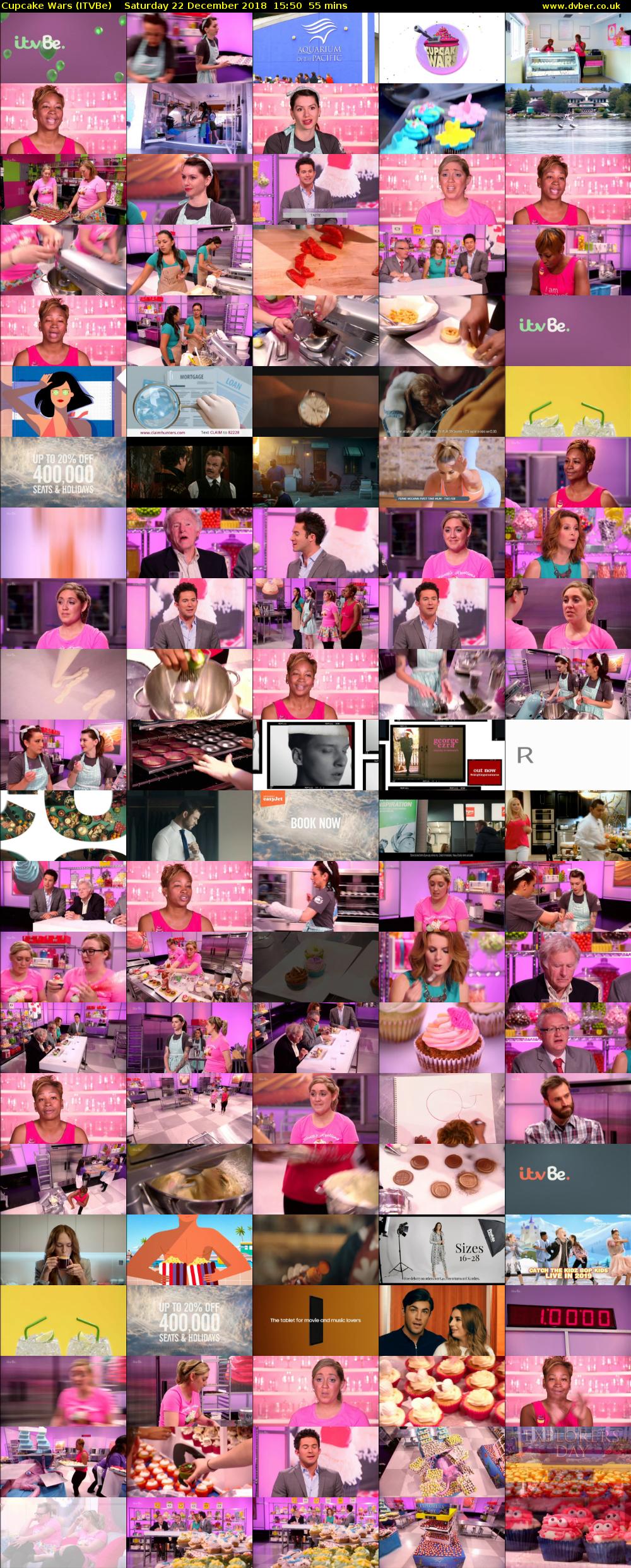 Cupcake Wars (ITVBe) Saturday 22 December 2018 15:50 - 16:45