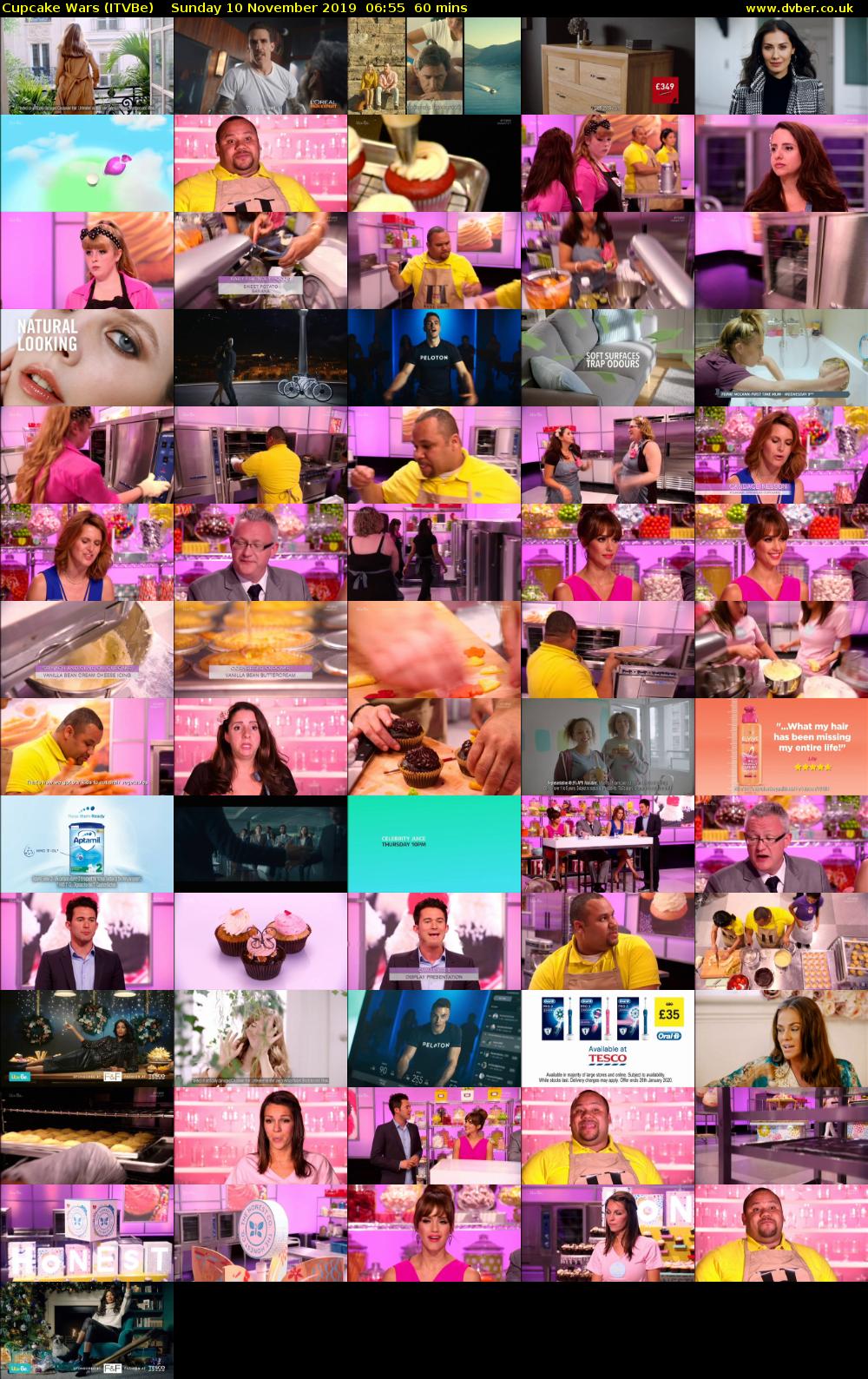 Cupcake Wars (ITVBe) Sunday 10 November 2019 06:55 - 07:55