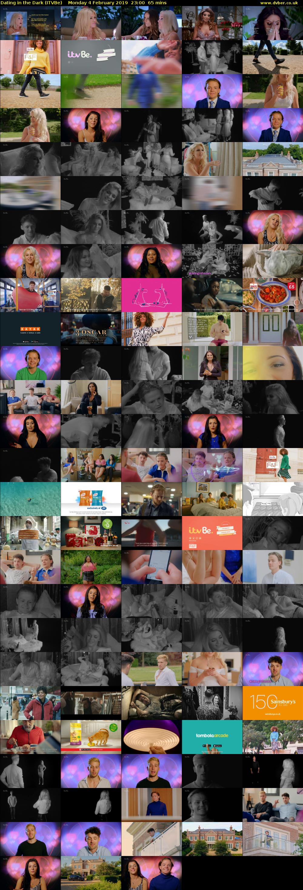 Dating in the Dark (ITVBe) Monday 4 February 2019 23:00 - 00:05