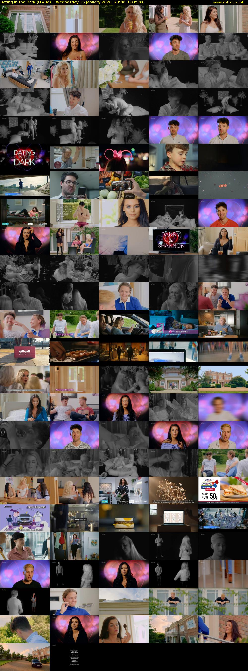 Dating in the Dark (ITVBe) Wednesday 15 January 2020 23:00 - 00:00