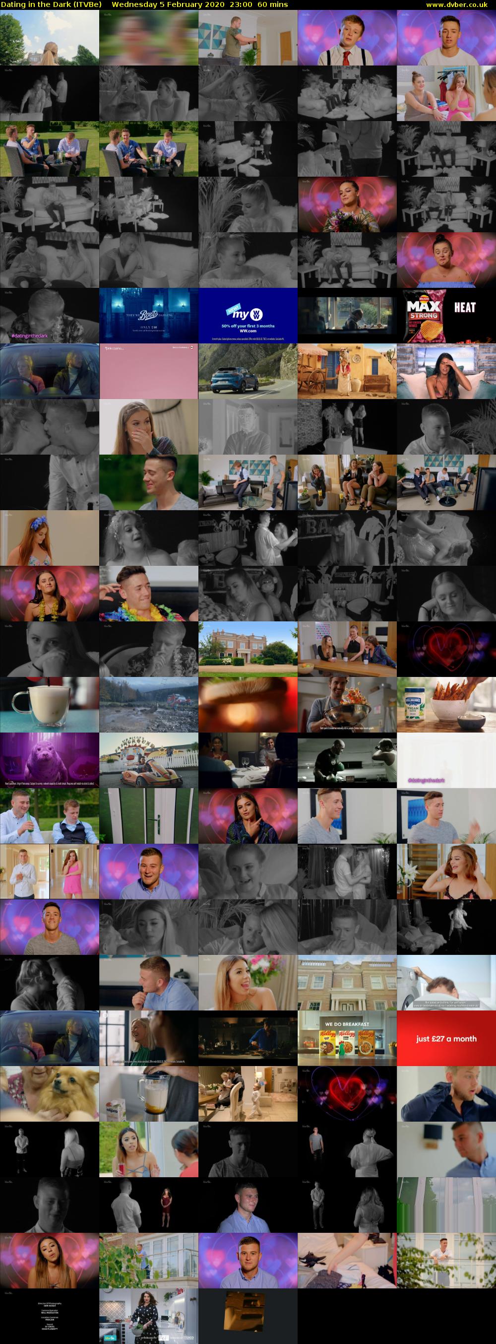 Dating in the Dark (ITVBe) Wednesday 5 February 2020 23:00 - 00:00