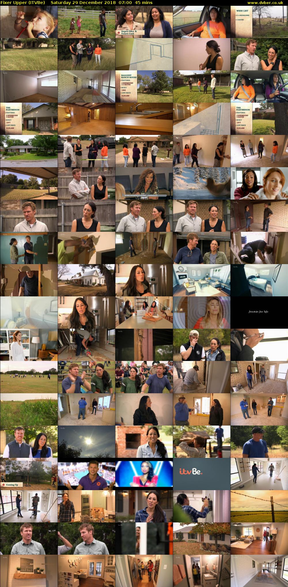 Fixer Upper (ITVBe) Saturday 29 December 2018 07:00 - 07:45