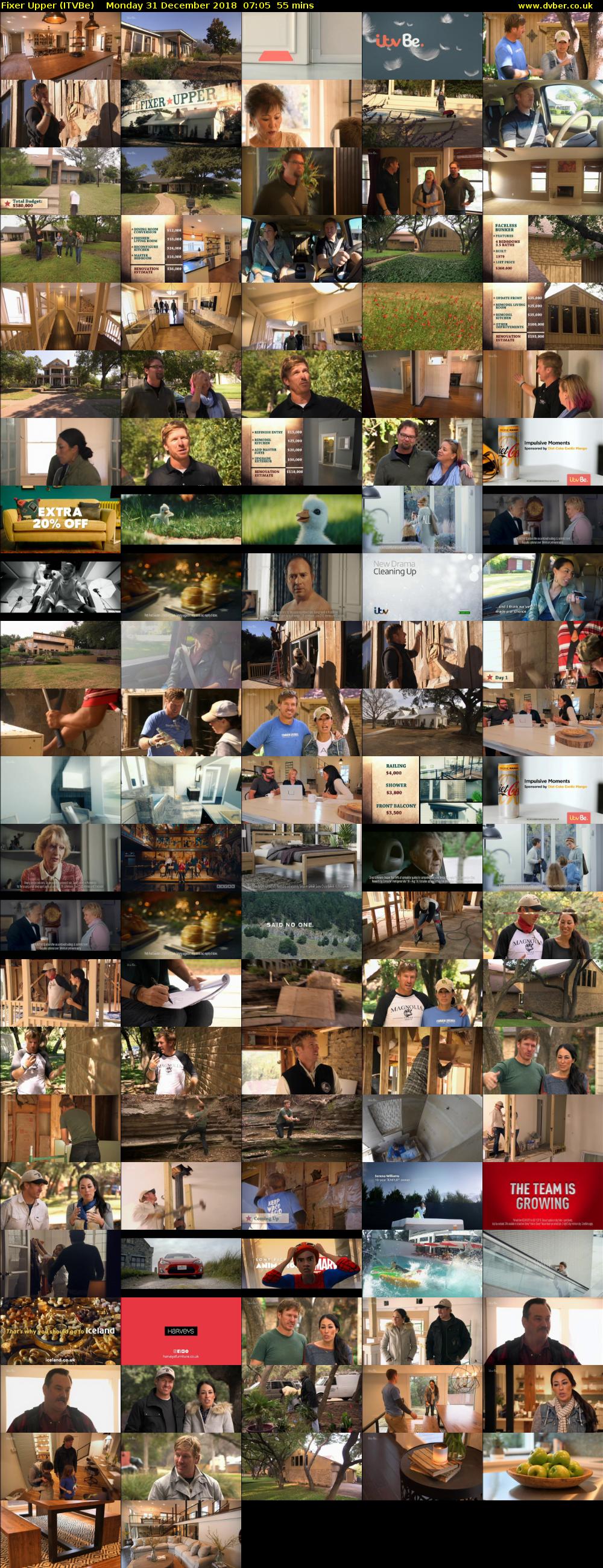 Fixer Upper (ITVBe) Monday 31 December 2018 07:05 - 08:00