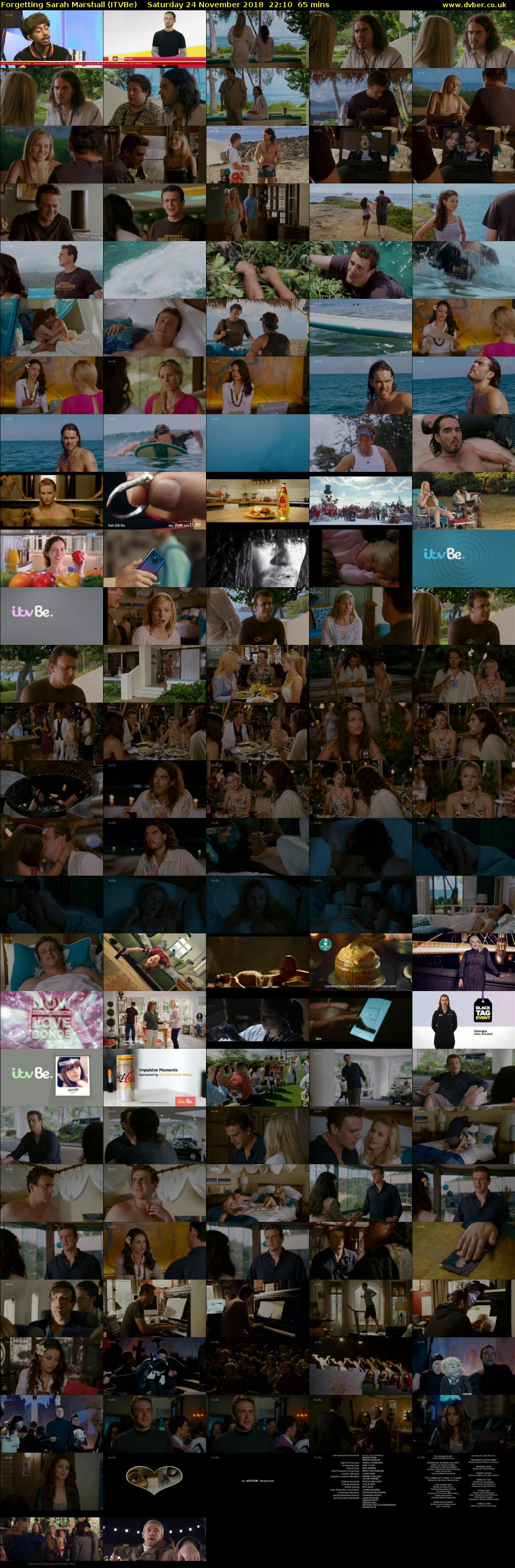 Forgetting Sarah Marshall (ITVBe) Saturday 24 November 2018 22:10 - 23:15