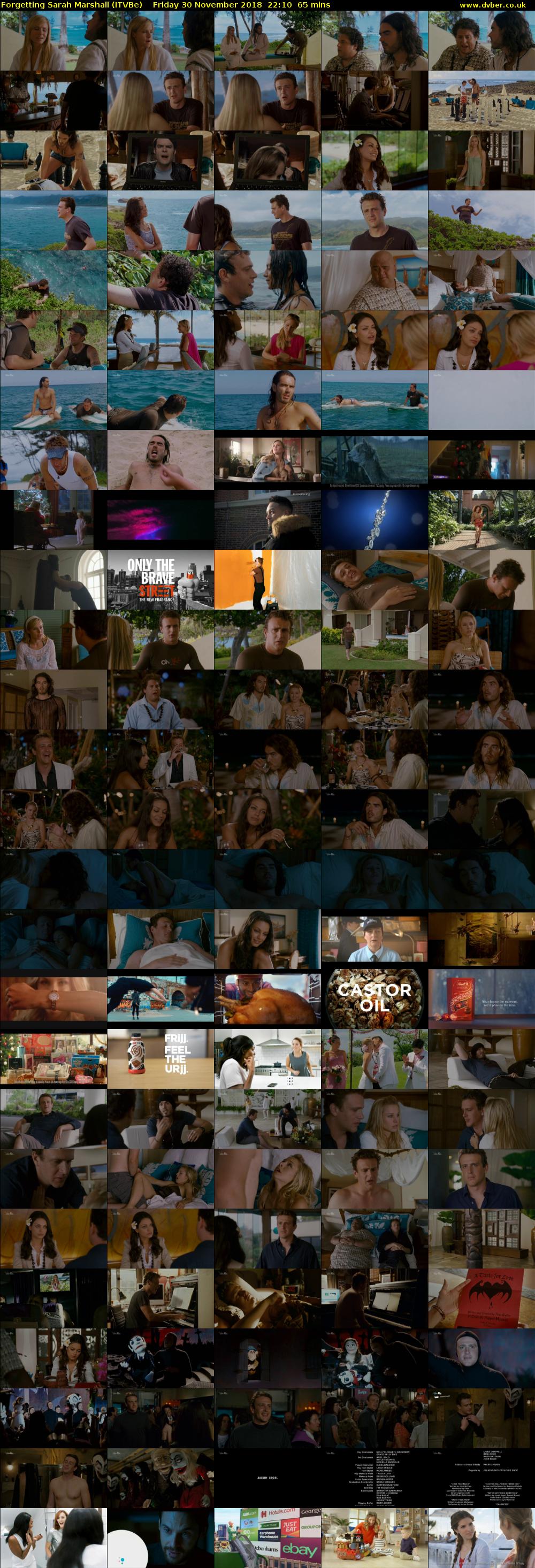 Forgetting Sarah Marshall (ITVBe) Friday 30 November 2018 22:10 - 23:15