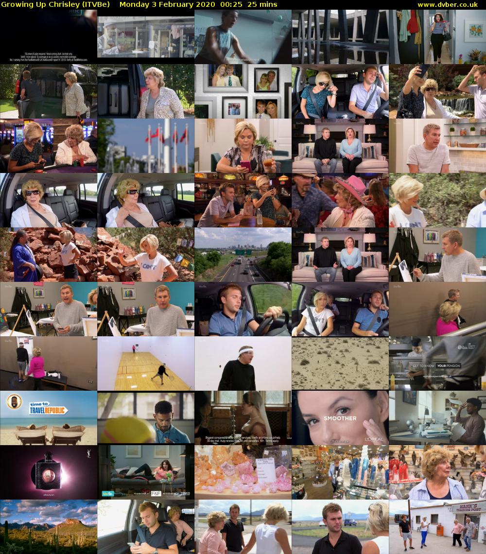 Growing Up Chrisley (ITVBe) Monday 3 February 2020 00:25 - 00:50