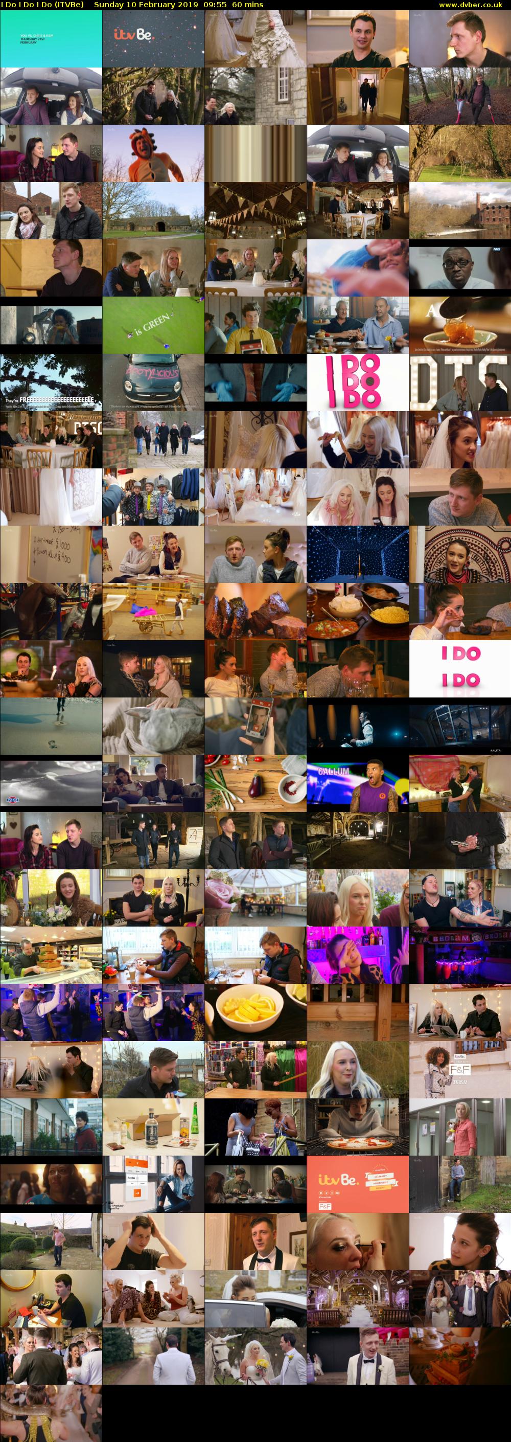 I Do I Do I Do (ITVBe) Sunday 10 February 2019 09:55 - 10:55