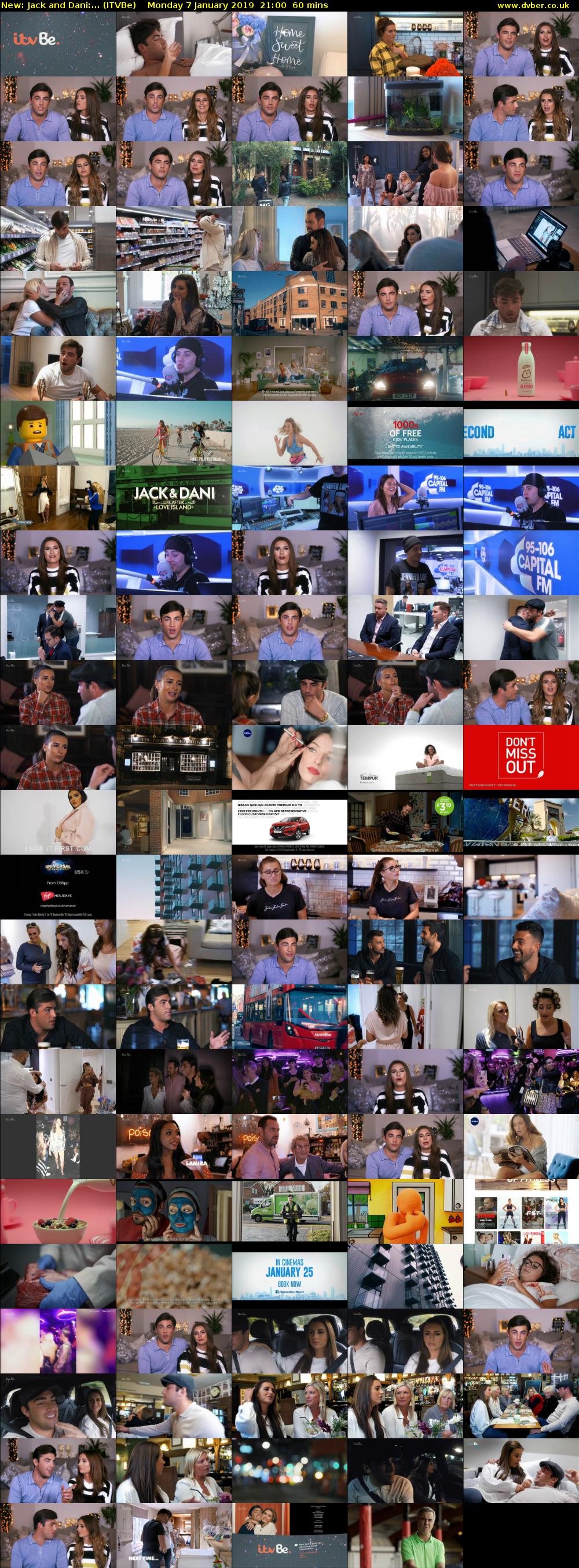 Jack and Dani:... (ITVBe) Monday 7 January 2019 21:00 - 22:00