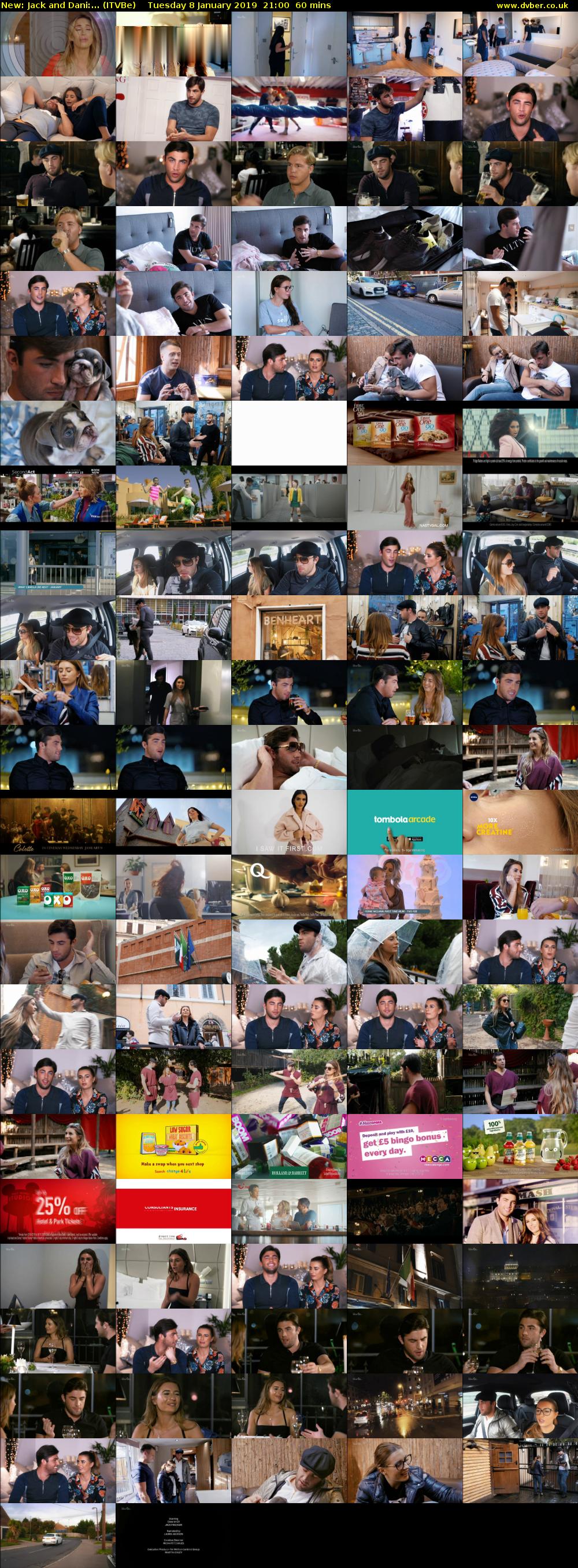 Jack and Dani:... (ITVBe) Tuesday 8 January 2019 21:00 - 22:00