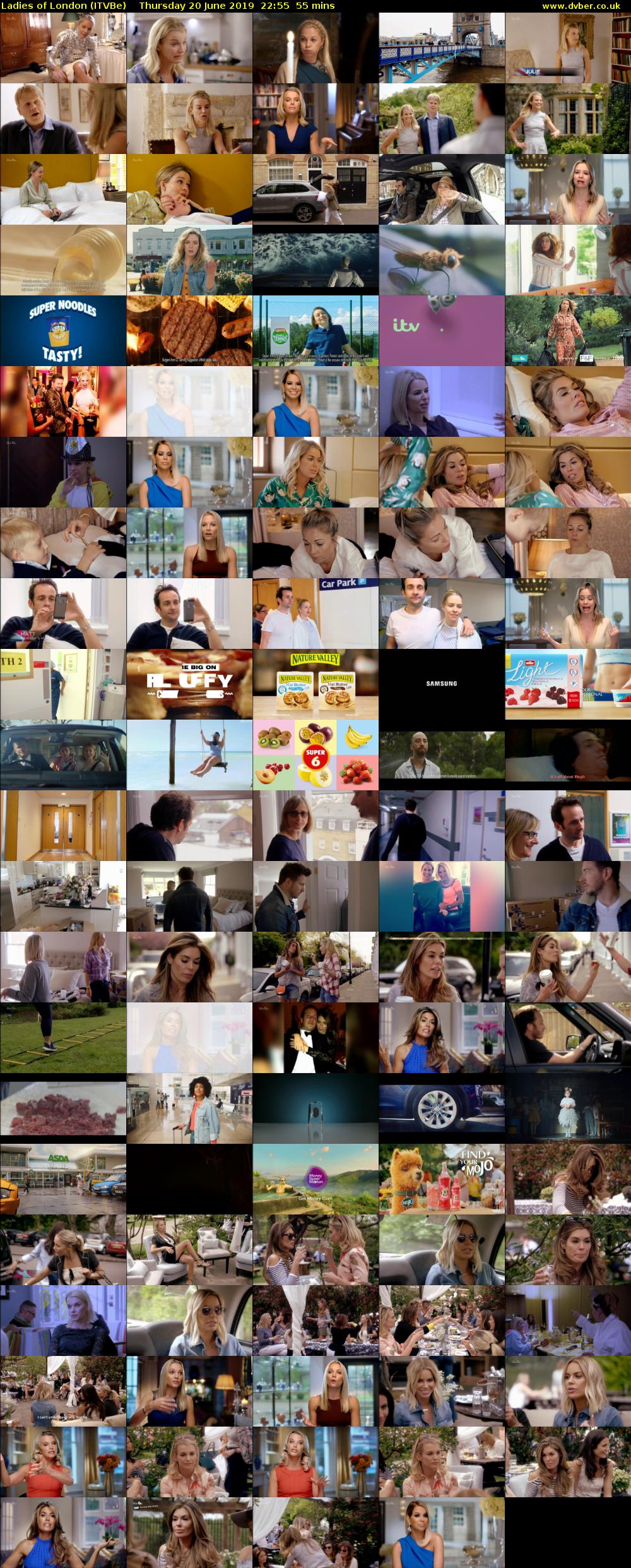 Ladies of London (ITVBe) Thursday 20 June 2019 22:55 - 23:50