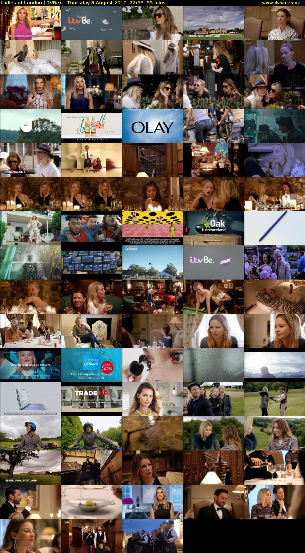 Ladies of London (ITVBe) Thursday 8 August 2019 22:55 - 23:50
