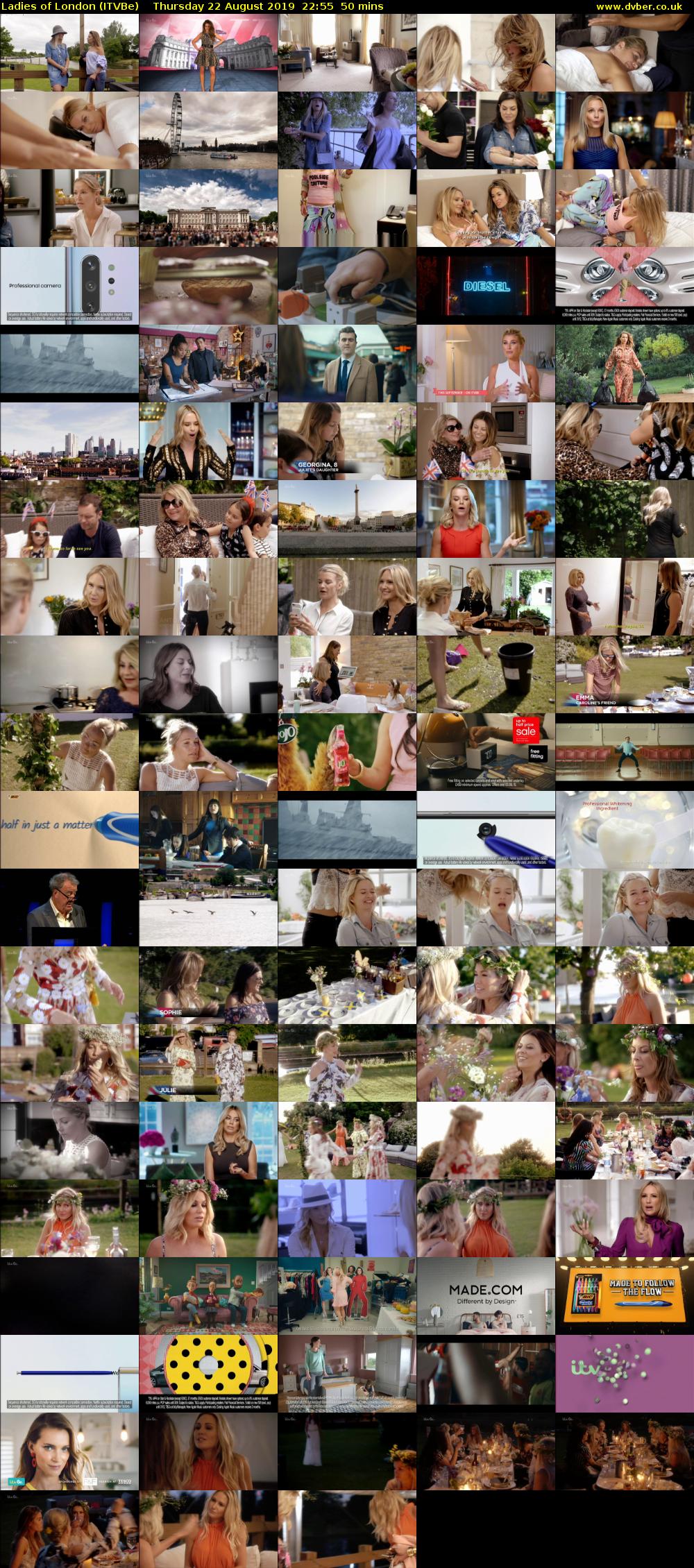 Ladies of London (ITVBe) Thursday 22 August 2019 22:55 - 23:45