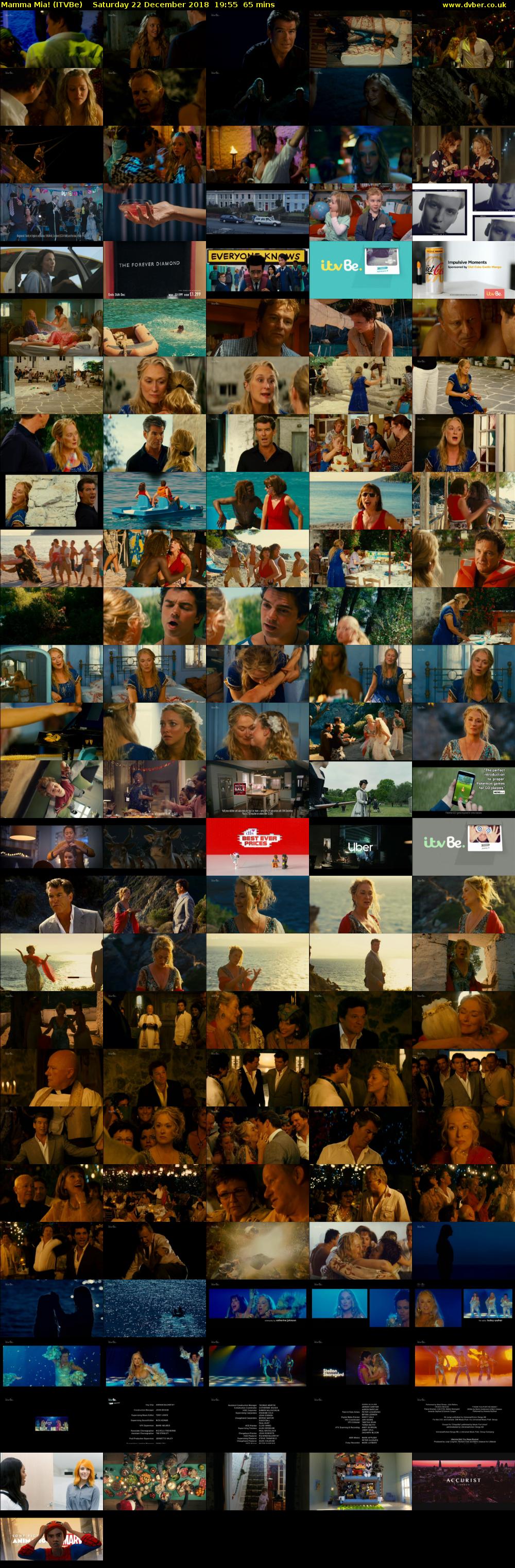 Mamma Mia! (ITVBe) Saturday 22 December 2018 19:55 - 21:00