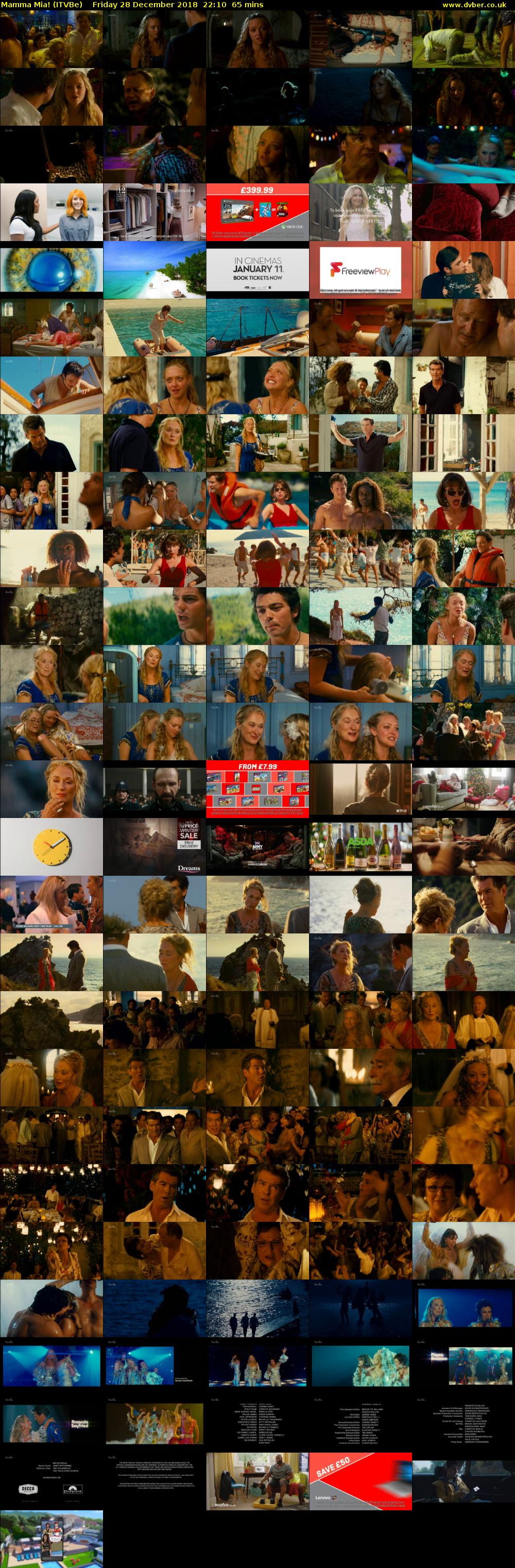 Mamma Mia! (ITVBe) Friday 28 December 2018 22:10 - 23:15