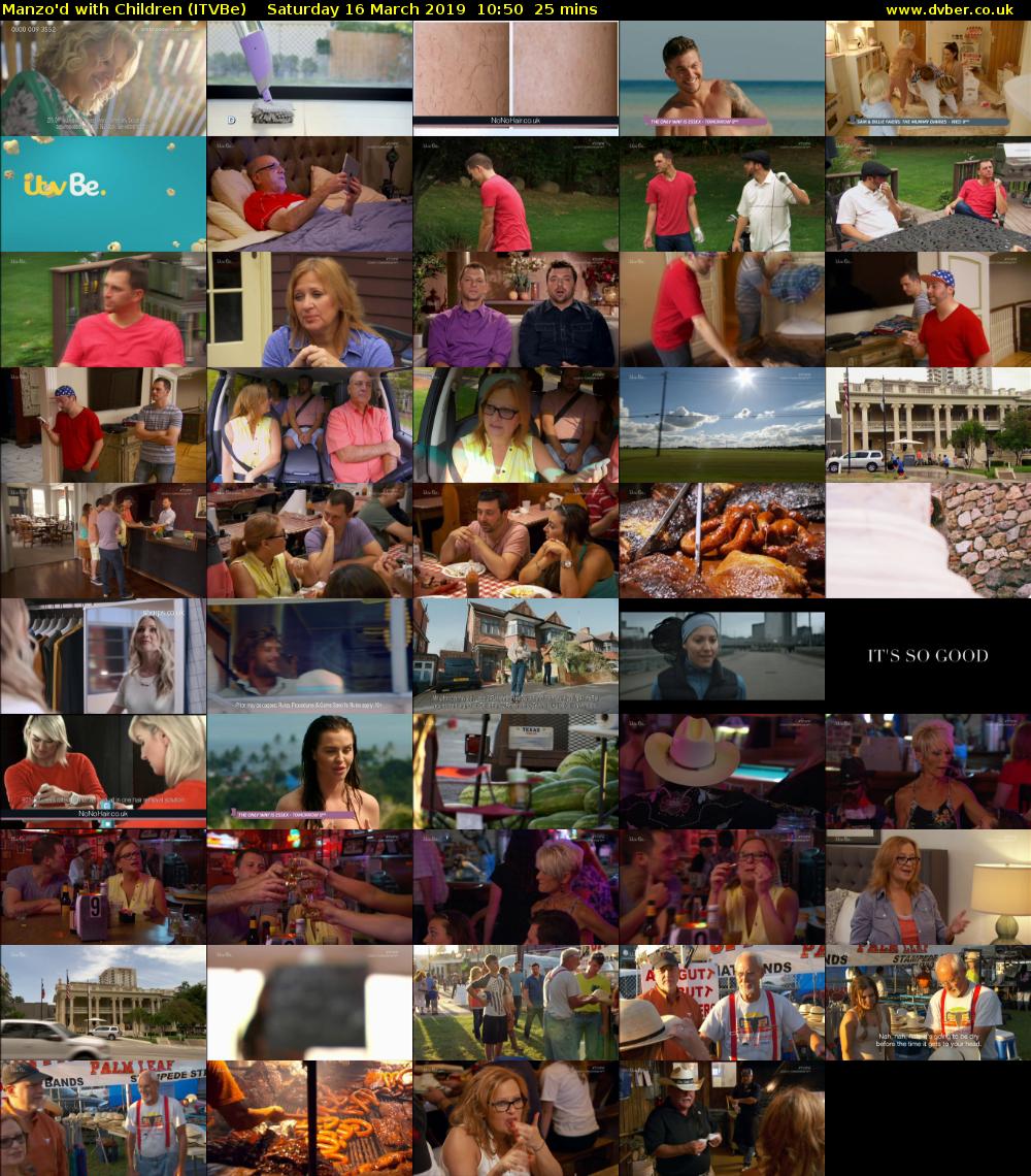 Manzo'd with Children (ITVBe) Saturday 16 March 2019 10:50 - 11:15