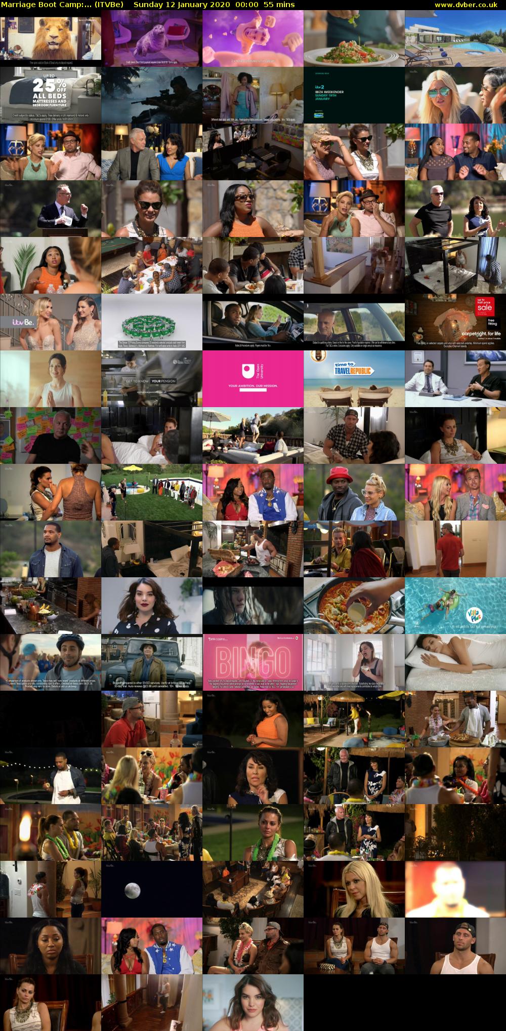 Marriage Boot Camp:... (ITVBe) Sunday 12 January 2020 00:00 - 00:55