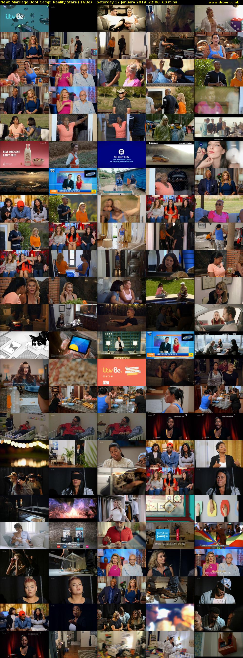 Marriage Boot Camp: Reality Stars (ITVBe) Saturday 12 January 2019 22:00 - 23:00