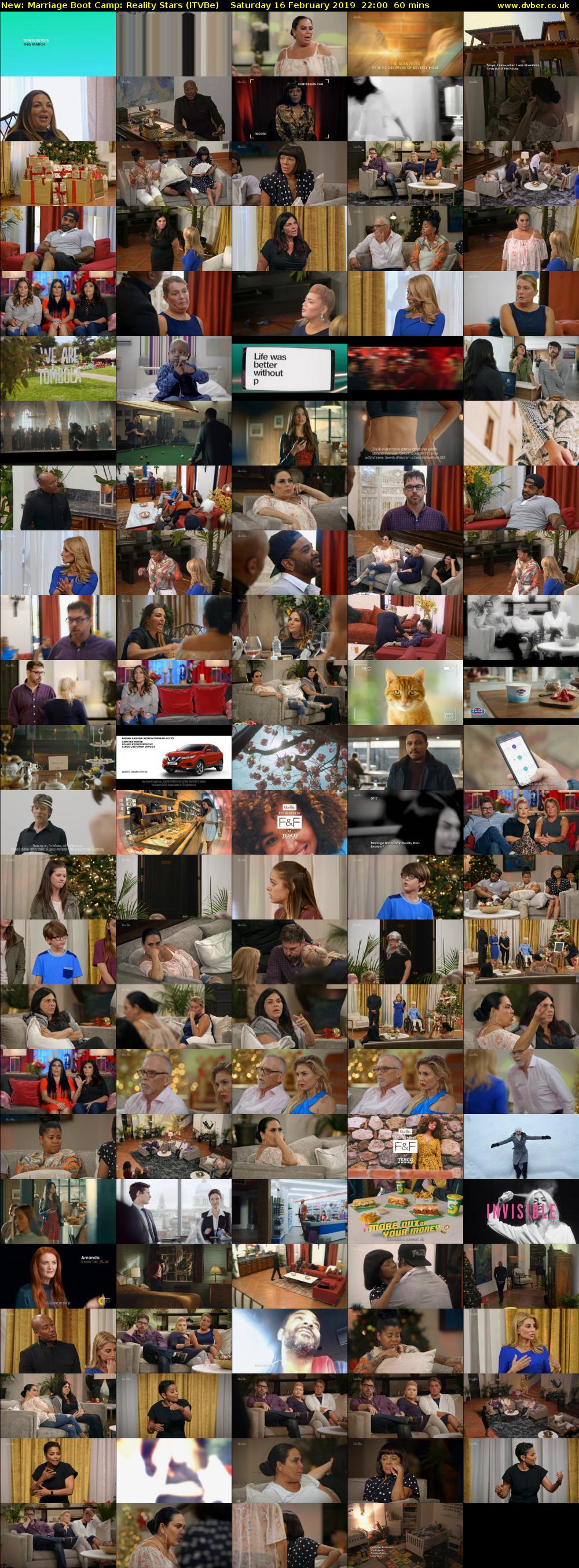 Marriage Boot Camp: Reality Stars (ITVBe) Saturday 16 February 2019 22:00 - 23:00