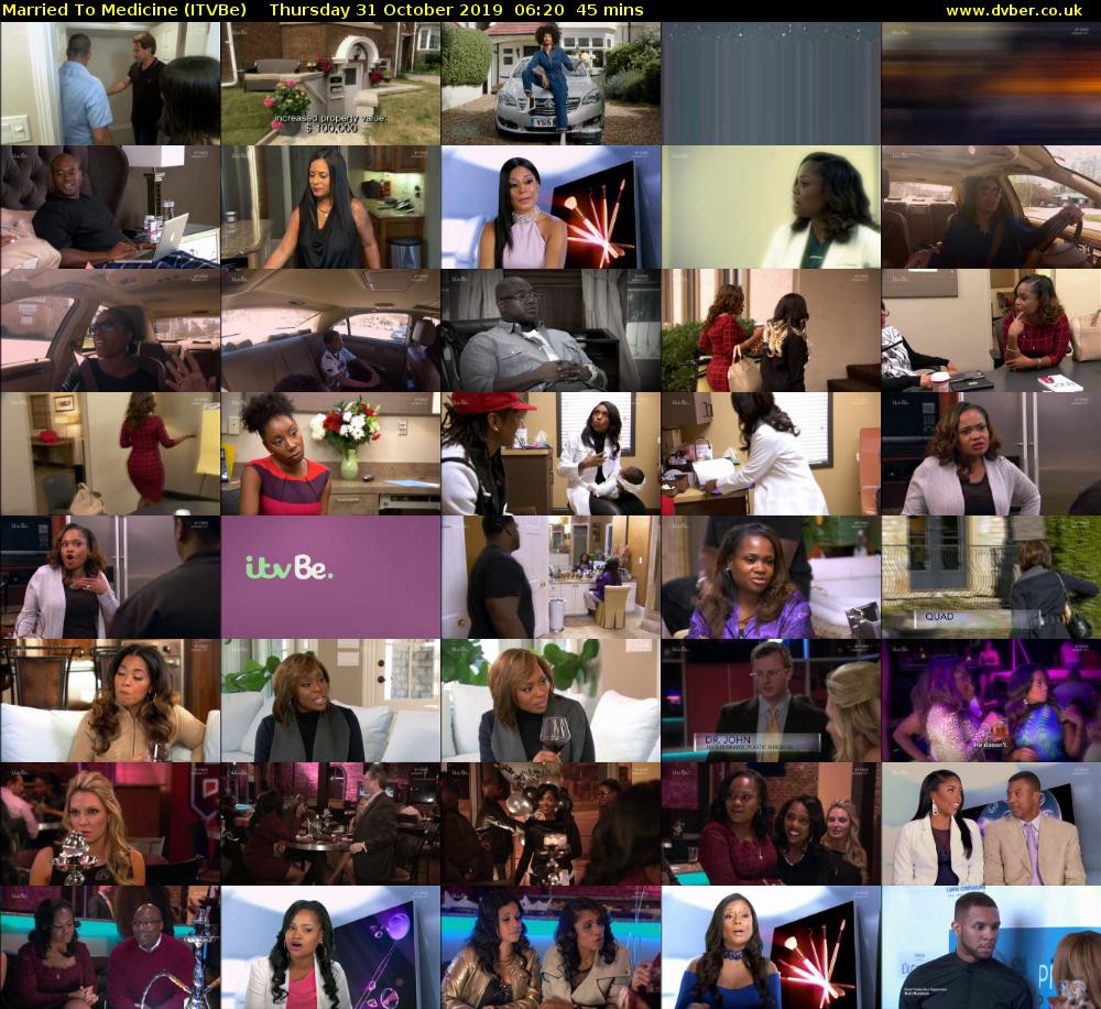 Married To Medicine (ITVBe) Thursday 31 October 2019 06:20 - 07:05