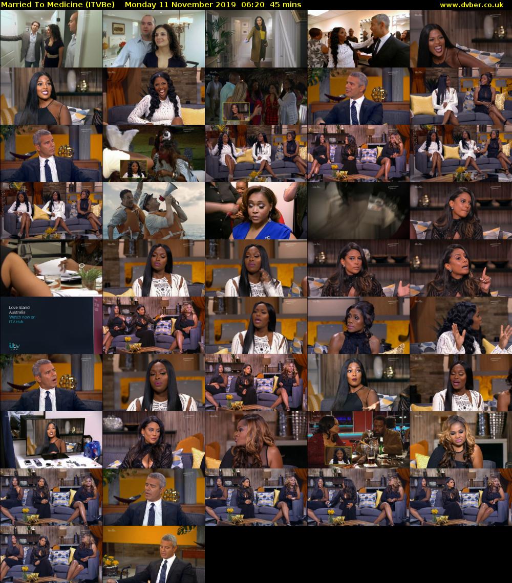 Married To Medicine (ITVBe) Monday 11 November 2019 06:20 - 07:05