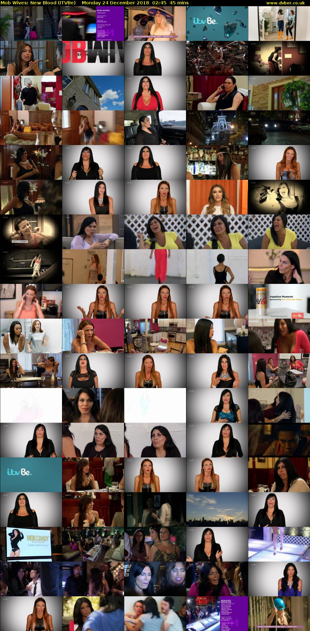 Mob Wives: New Blood (ITVBe) Monday 24 December 2018 02:45 - 03:30