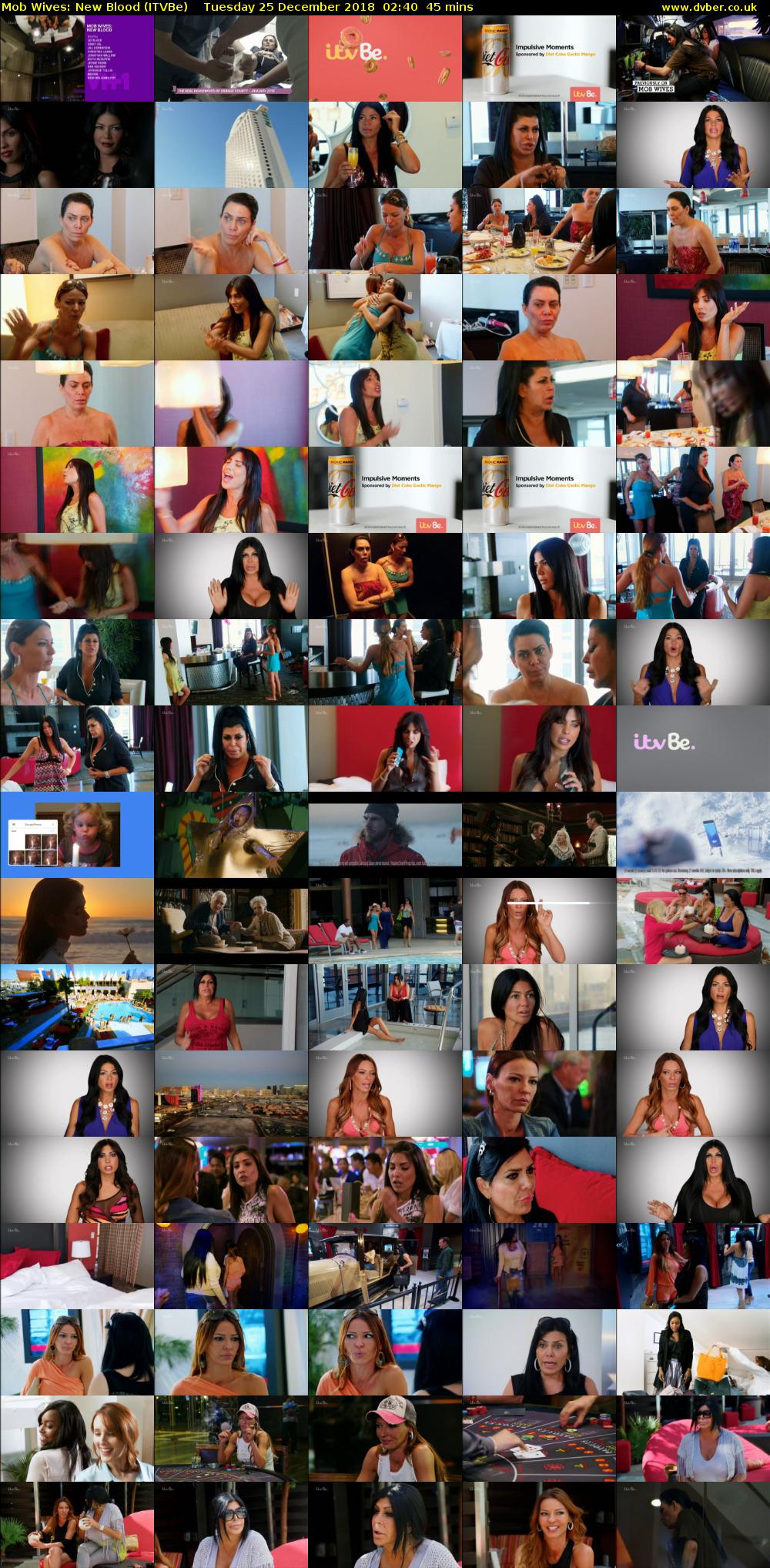 Mob Wives: New Blood (ITVBe) Tuesday 25 December 2018 02:40 - 03:25