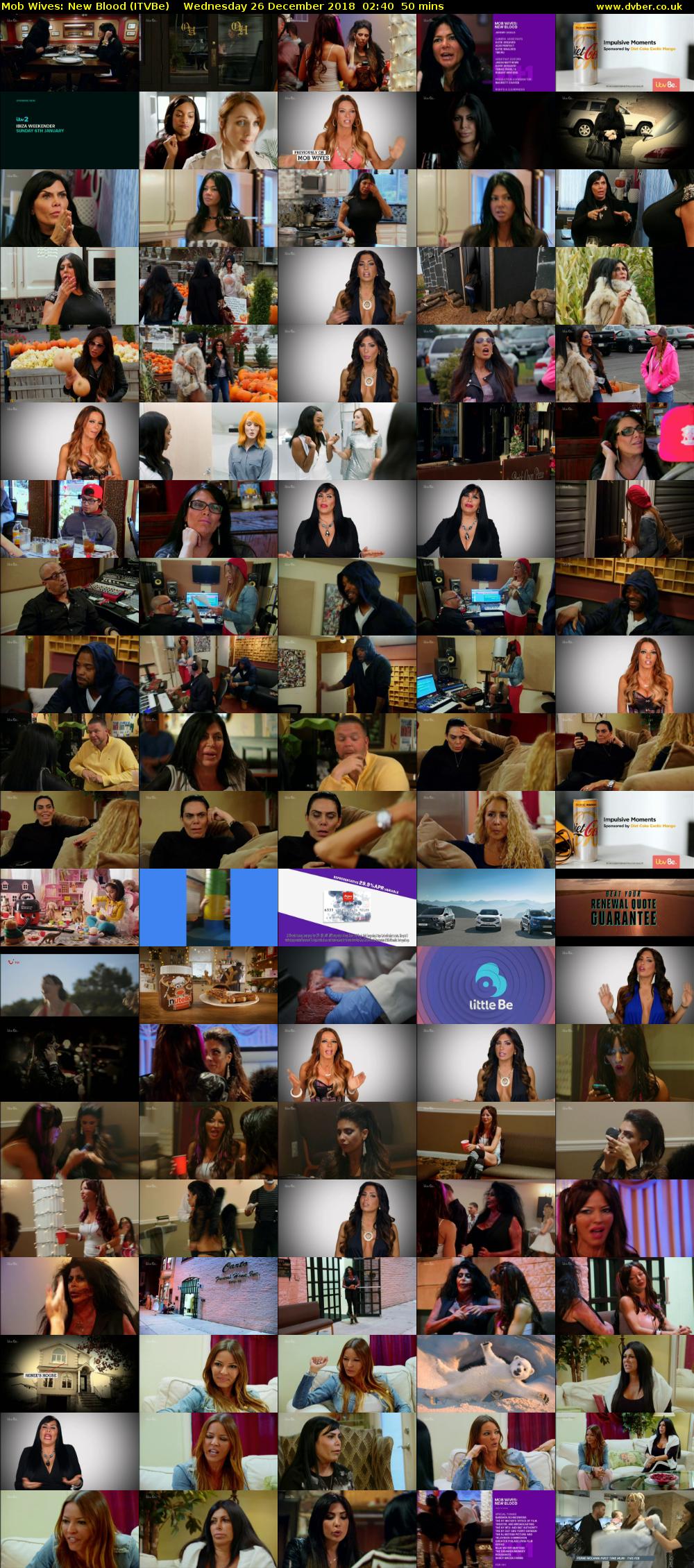 Mob Wives: New Blood (ITVBe) Wednesday 26 December 2018 02:40 - 03:30