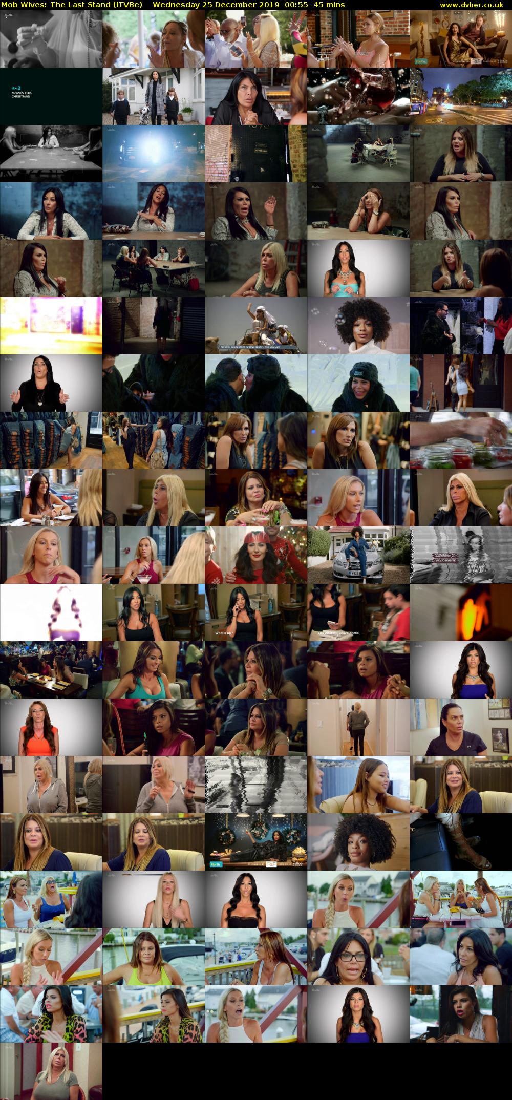 Mob Wives: The Last Stand (ITVBe) Wednesday 25 December 2019 00:55 - 01:40