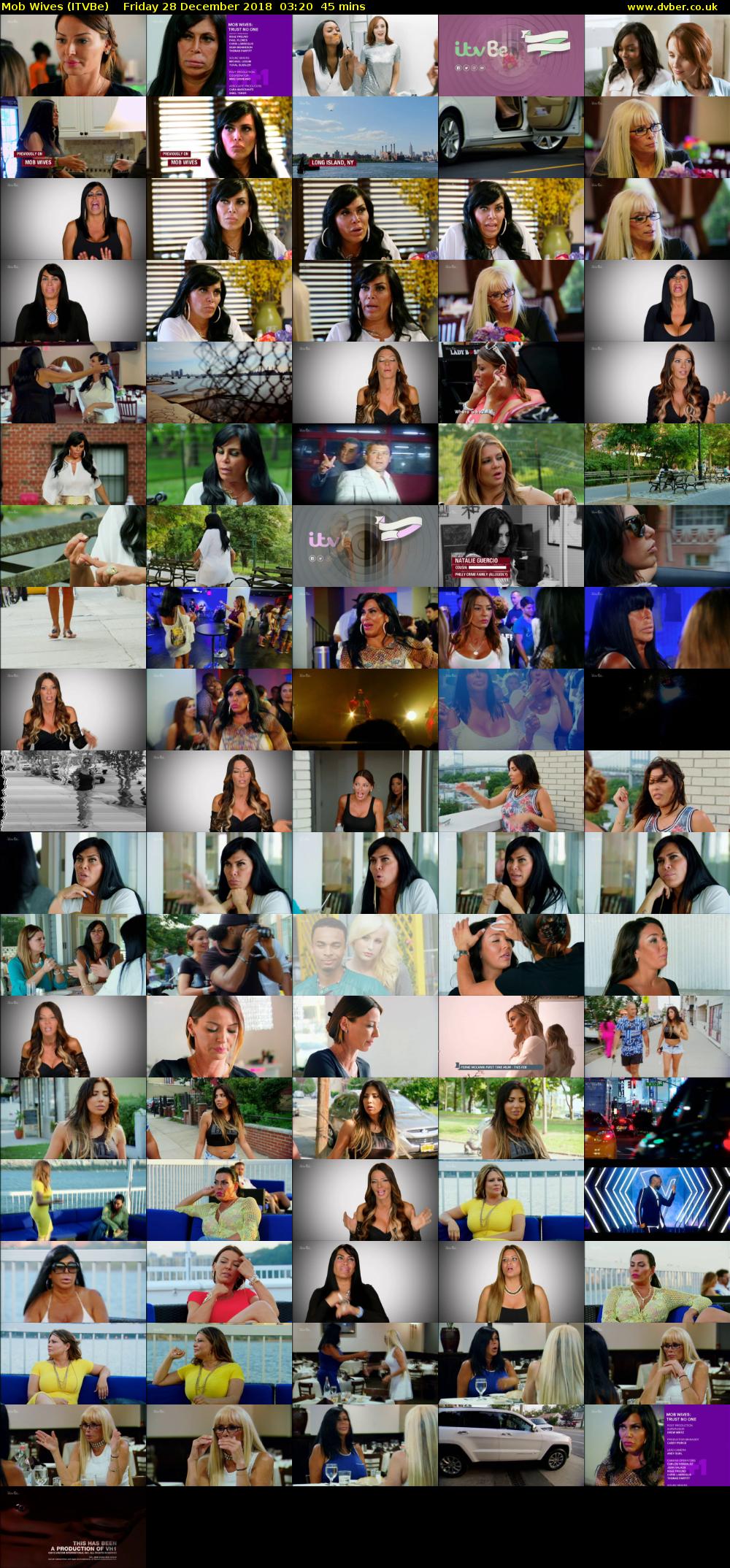 Mob Wives (ITVBe) Friday 28 December 2018 03:20 - 04:05