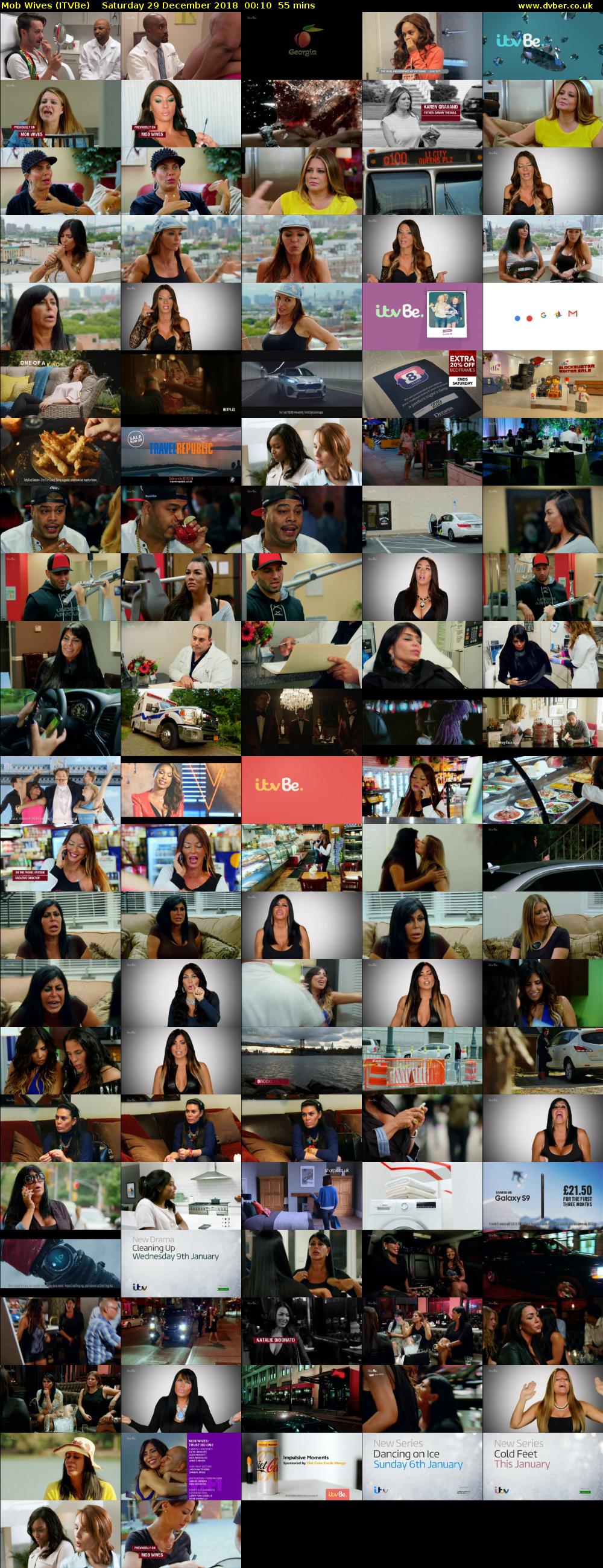 Mob Wives (ITVBe) Saturday 29 December 2018 00:10 - 01:05
